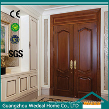 Wooden Entrance Carved Double Leaf Exterior Door